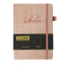 Блокнот діловий LIBRETA А5, 96л, крапка, обкладинка штучна шкіра, бежевий