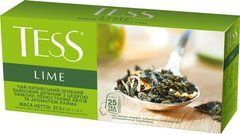 Чай зелений LIME, 1.5г х 25, "Tess", пакет