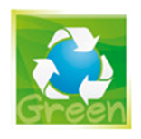 Підставка для офісного приладдя ESSENTIALS GREEN Compact, чорний з синім, Чорний