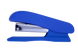 Степлер пластиковий RUBBER TOUCH до 20арк., (скоби №24; 26), синій, Синій