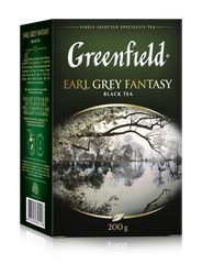 Чай чорний 200г, лист, "Earl Grey Fantasy", GREENFIELD