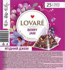 Чай квітковий 2г*25, пакет, "Berry Jam", LOVARE
