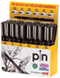 Дисплей з 60 лайнерами uni PiN fine line, чорний, Чорний