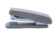 Степлер пластиковий RUBBER TOUCH до 20арк., (скоби №24; 26), сірий, Сірий