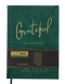 Блокнот діловий GRATEFUL А5, 96л, клітинка, обкладинка штучна шкіра, зелений