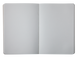 Блокнот діловий LIBRETA А5, 96 арк., чистий, обкл. штучна шкіра, чорний, Чорний