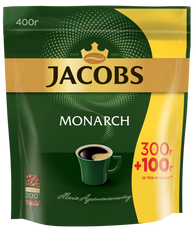 Кава розчинна Jacobs Monarch, 400г , пакет
