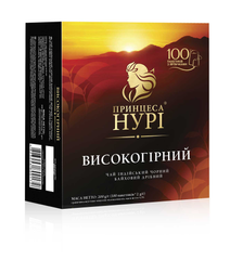 Чай чорний 2г*100 пакет, "Високогірний", ПРИНЦЕСА НУРІ