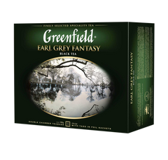 Чай чорний Earl Grey Fantasy 2гр.х50шт, "Greenfield", пакет