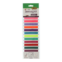Набір закладок самоклеючих MULTICOLOR, А5, 12шт., асорті, SMART Line