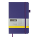 Книга записна ETALON 125*195, 96 арк., клітинка, обкл. штучна шкіра, фіолетовий