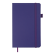 Книга записна ETALON 125*195, 96 арк., клітинка, обкл. штучна шкіра, фіолетовий