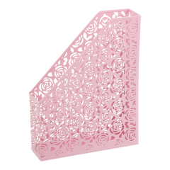 Лоток вертикальний, ROSE, PASTEL, металевий, рожевий