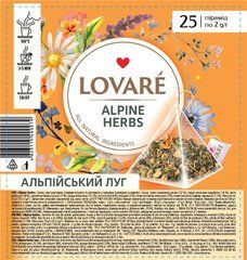 Чай трав'яний 2г*25, пакет, "Alpine herbs", LOVARE