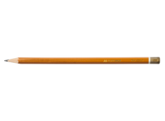 Олівець графітовий PROFESSIONAL 2B, жовтий, без гумки , туба - 144 шт.
