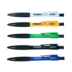 Ручка кулькова автоматична JOBMAX, POWER, 0,7 мм, синя
