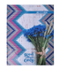 Книга обліку "ROMANTIC" 96 арк/кліт.оф.(тв. лам. обкл), А4, синій, Синій