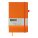 Книга записна ETALON 125*195, 96 арк., линия, обкл. штучна шкіра, помаранчевий