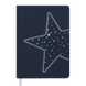 Щоденник недатований STELLA, A5, 288 стор., чорний, Чорний