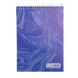 Блокнот на пр.зверху, А5, 48 арк, MARBLE, JOBMAX, клітинка, картон.обкл., синій