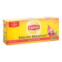 Чай чорний ENGLISH BREAKFAST, 25х2г, "Lipton", пакет