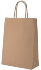 Пакет з ручками "Ecobag", 240*100*360, коричневий, Коричневий