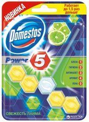 Туалетний блок Domestos Свіжість лайму 55 г
