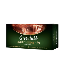 Чай чорний English Edition 2гр.х25шт, "Greenfield", пакет