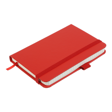 Книга записна ETALON 210*295, 96 арк., клітинка, обкл. штучна шкіра, червоний