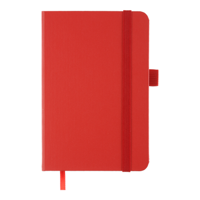 Книга записна ETALON 210*295, 96 арк., клітинка, обкл. штучна шкіра, червоний