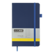 Книга записна ETALON 125*195, 96 арк., клітинка, обкл. штучна шкіра, синій