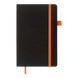 Книга записна CONCEPT 125*195, 96 арк., точка, обкл. штучна шкіра, помаранчевий