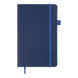 Книга записна ETALON 125*195, 96 арк., клітинка, обкл. штучна шкіра, синій
