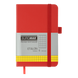 Книга записна ETALON 210*295, 96 арк., клітинка, обкл. штучна шкіра, червоний