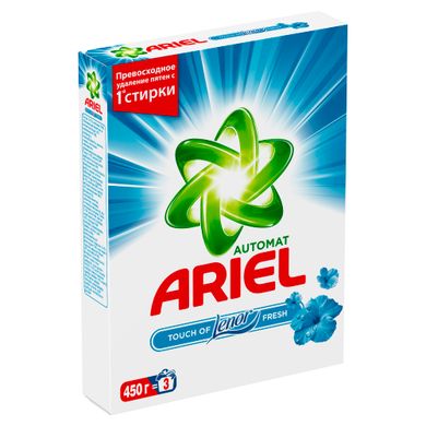 Порошок пральний авт. ARIEL 450г 2в1 Lenor Effect