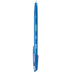 Ручка кулькова ICE 1.0мм, синій, Синій