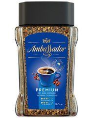 Кава розчинна Ambassador Premium, ск.б. 190г*8