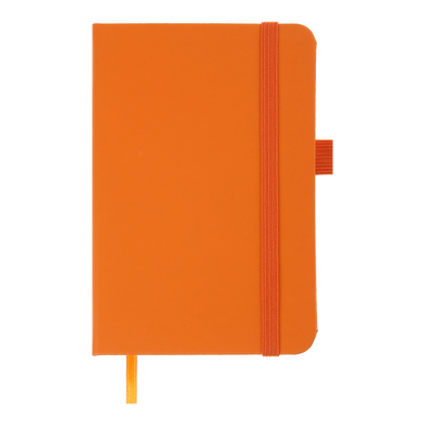 Книга записна ETALON 95*140, 96 арк., клітинка, обкл. штучна шкіра, помаранчевий