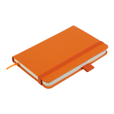Книга записна ETALON 95*140, 96 арк., клітинка, обкл. штучна шкіра, помаранчевий