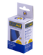Степлер пластиковий RUBBER TOUCH Міні до 15арк., (скоби №24; 26), синій, Синій