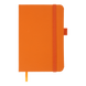 Книга записна ETALON 95*140, 96 арк., клітинка, обкл. штучна шкіра, помаранчевий