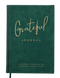 Блокнот діловий GRATEFUL А5, 96л, крапка, обкладинка штучна шкіра, зелений