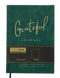 Блокнот діловий GRATEFUL А5, 96л, крапка, обкладинка штучна шкіра, зелений