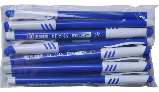 Ручка кулькова Stealth, синій, 0.7 mm, Синій