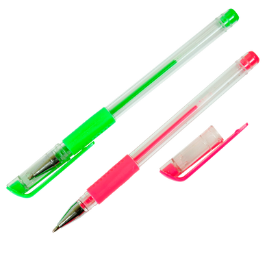 Набір з 12-ти гелевих ручок NEON+METALLIC, 12 кольорів