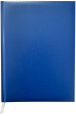 Щоденник недат. клітинка. MASTER, A5, 288 стор., синій, Синій