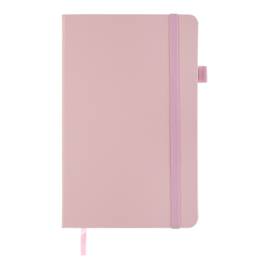 Книга записна ETALON 125*195, 96 арк., клітинка, обкл. штучна шкіра, рожевий