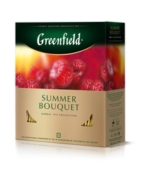Чай трав'яний Summer Bouquet 2rp.x100шт, "Greenfield", пакет