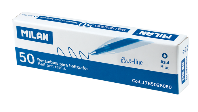 Стрижень кульковий FINE-LINE 0,7мм, синий, Синій