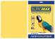 Папір кольоровий А4, 80г/м2, INTENSIV, золотий, 50л., Жовтий